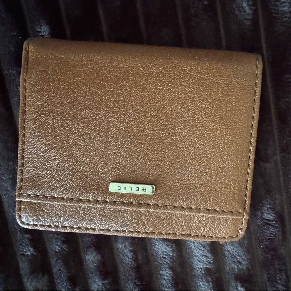 Relic Brown Leather Wallet